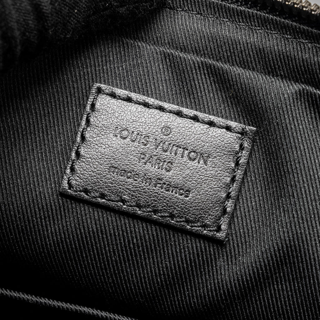 LOUIS VUITTON TRIO MESSANGER MONOGRAM ECLIPSE CANVAS BLACK/GREY WITH BLACK HARDWARE