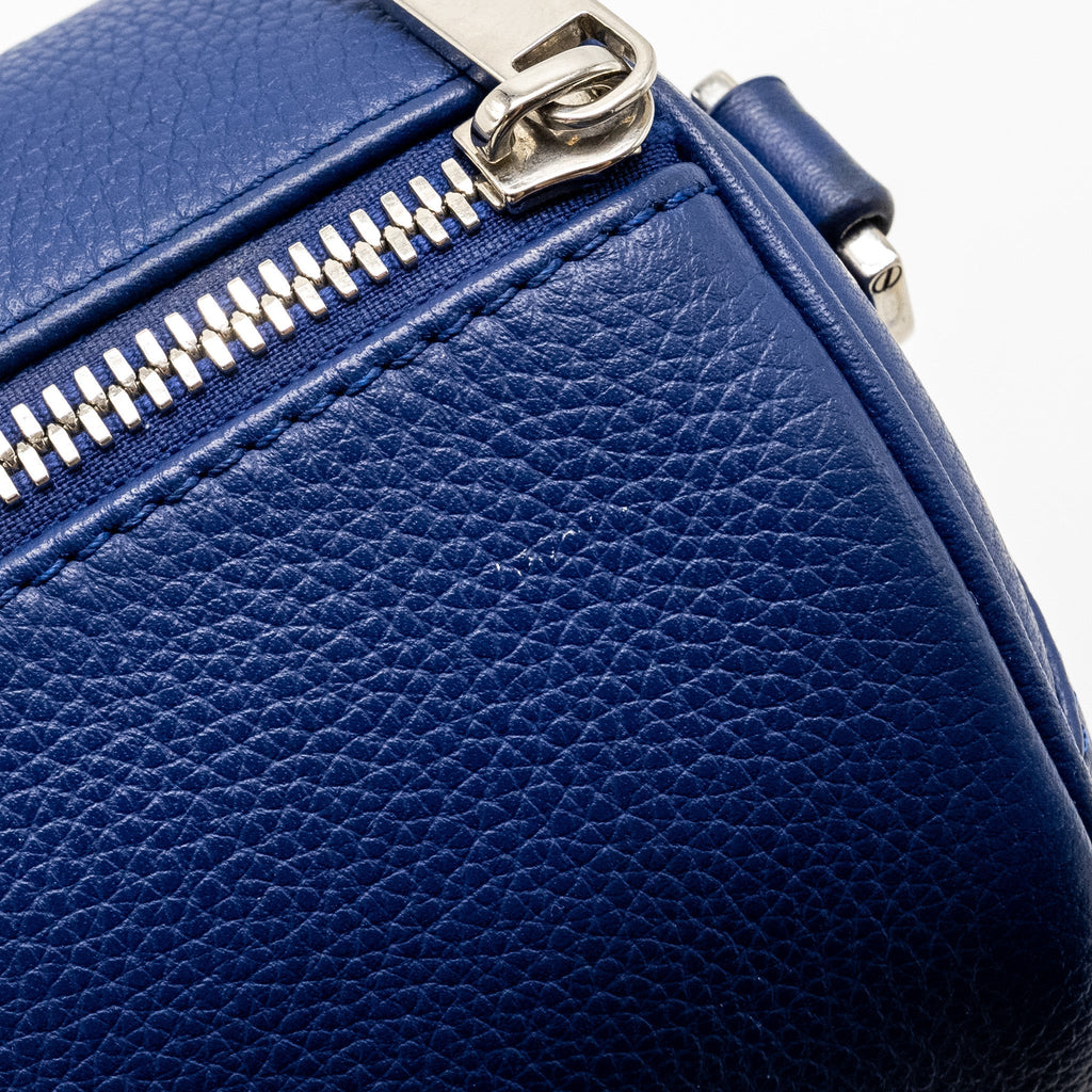DIOR ATELIER ROLLER MESSENGER BAG CALFSKIN NAVY SHW