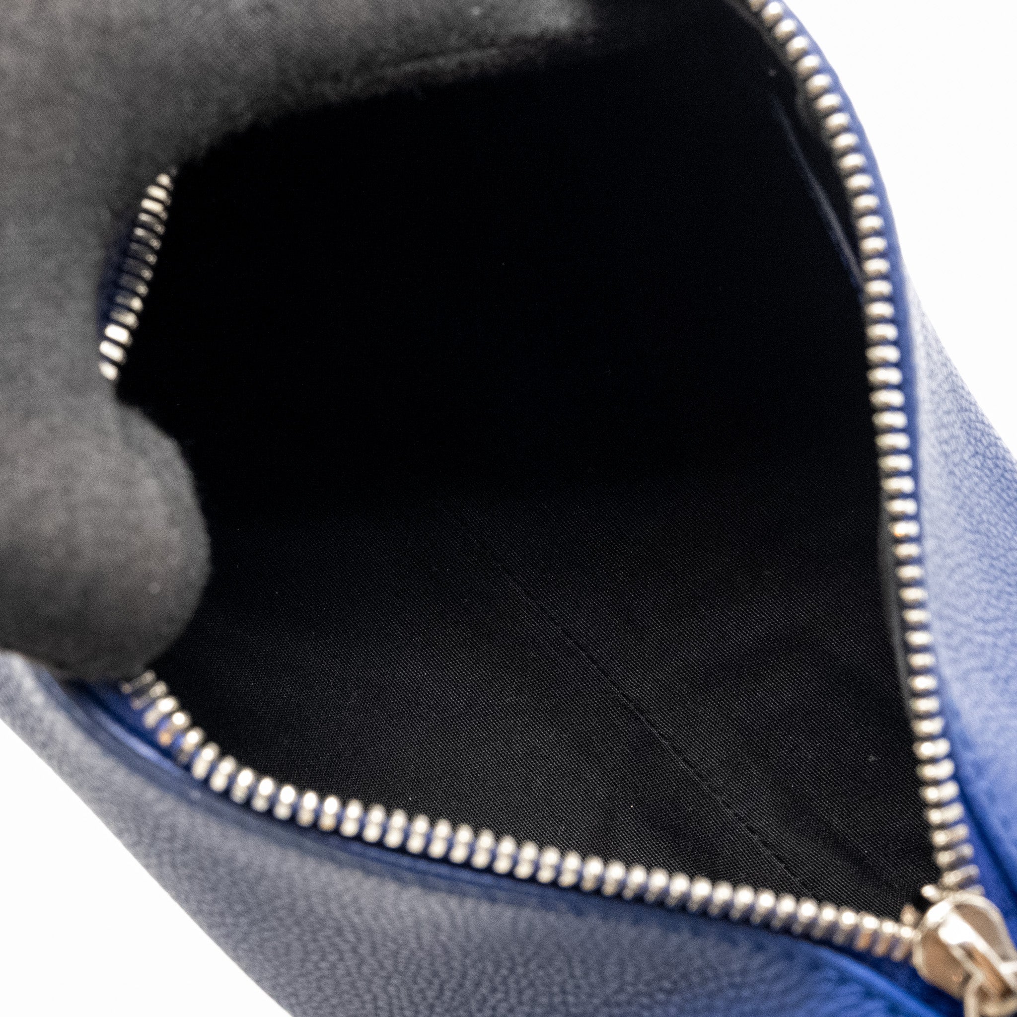 DIOR ATELIER ROLLER MESSENGER BAG CALFSKIN NAVY SHW