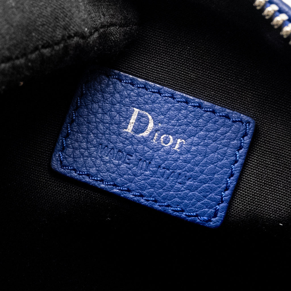 DIOR ATELIER ROLLER MESSENGER BAG CALFSKIN NAVY SHW