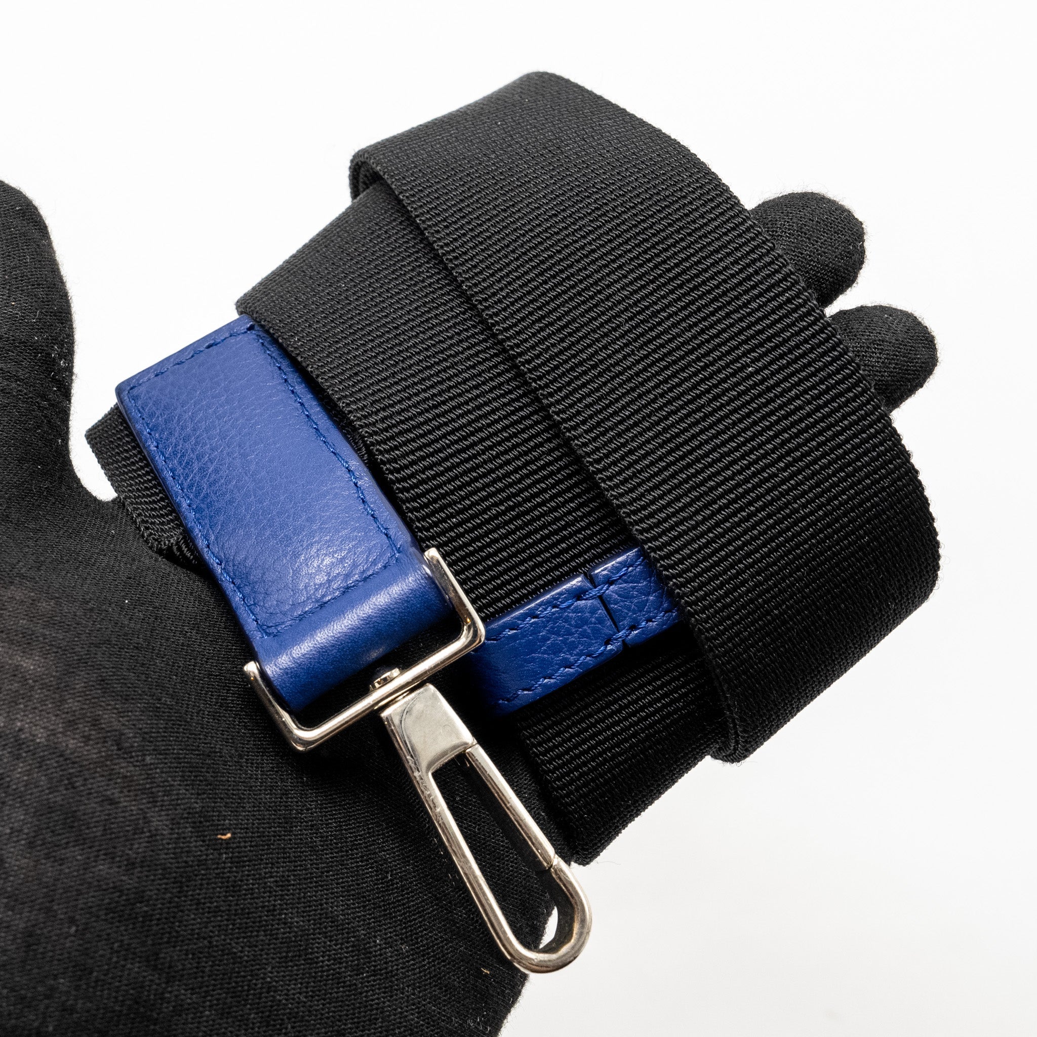 DIOR ATELIER ROLLER MESSENGER BAG CALFSKIN NAVY SHW