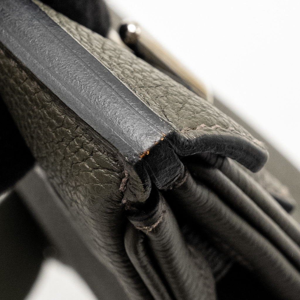 HERMES HAC A DOS PM BACKPACK TOGO VERT DE GRIS SHW