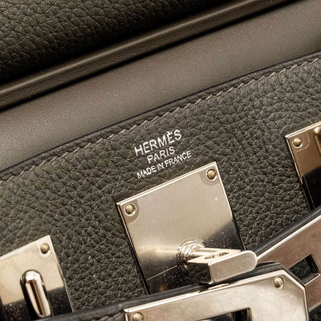 HERMES HAC A DOS PM BACKPACK TOGO VERT DE GRIS SHW