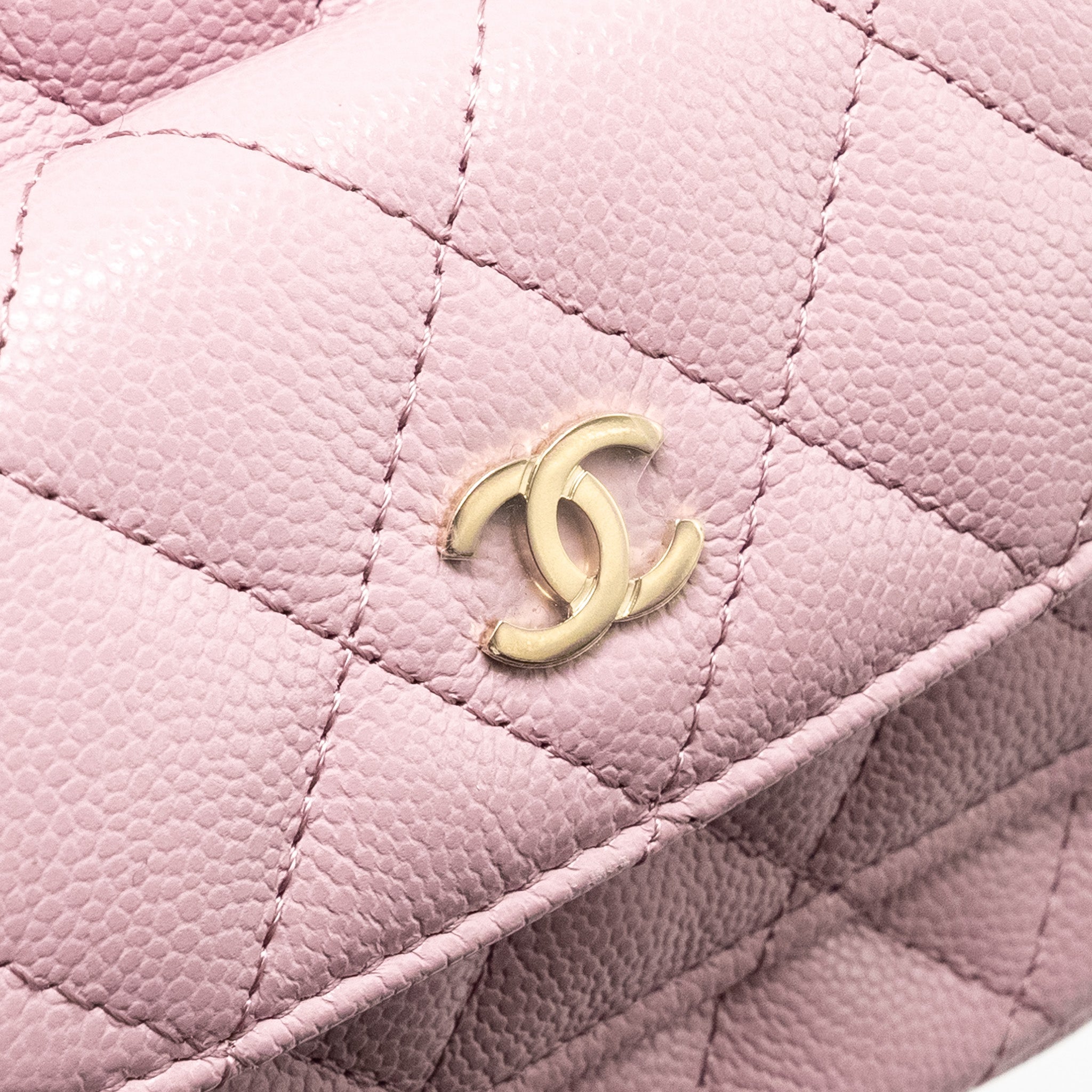 CHANEL 24P CLASSIC MINI BACKPACK SHINY GRAINED CALFSKIN LIGHT PURPLE LGHW (MICROCHIP)