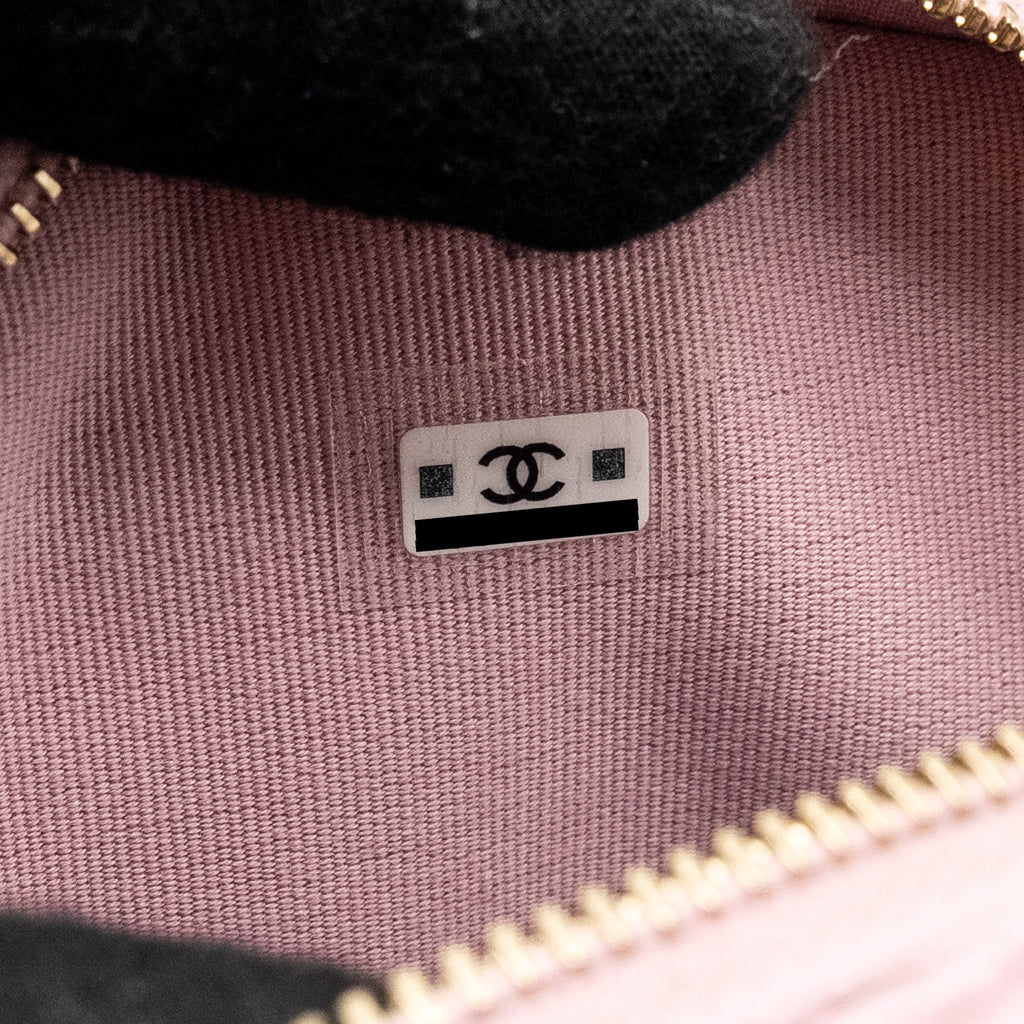 CHANEL 24P CLASSIC MINI BACKPACK SHINY GRAINED CALFSKIN LIGHT PURPLE LGHW (MICROCHIP)
