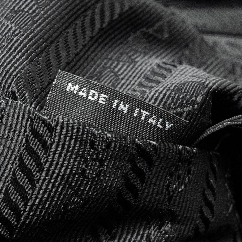 PRADA SMALL RE-NYLON BACKPACK BLACK SHW