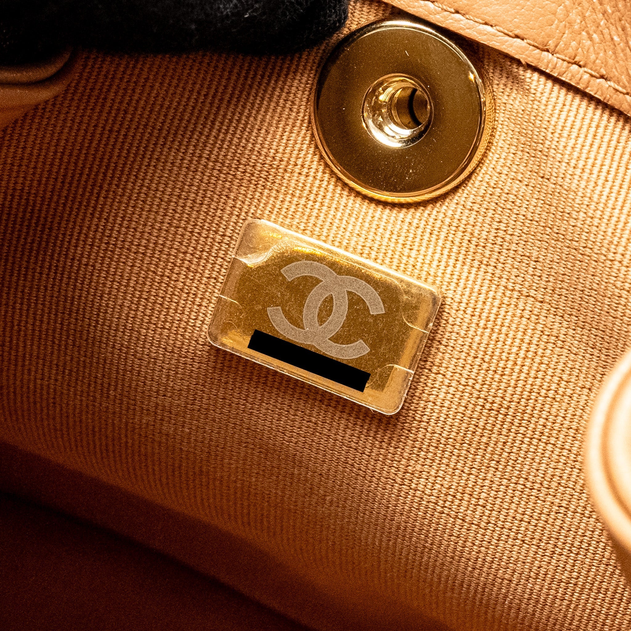 CHANEL 24P MINI DUMA BACKPACK CALFSKIN CARAMEL LGHW (MICROCHIP)