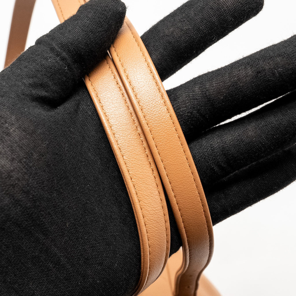 CHANEL 24P MINI DUMA BACKPACK CALFSKIN CARAMEL LGHW (MICROCHIP)