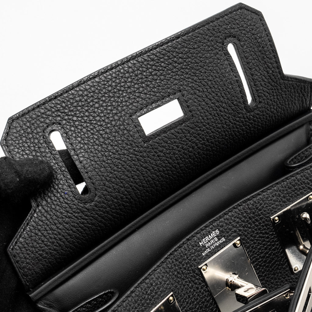 HERMES HAC A DOS PM BACKPACK TOGO BLACK SHW
