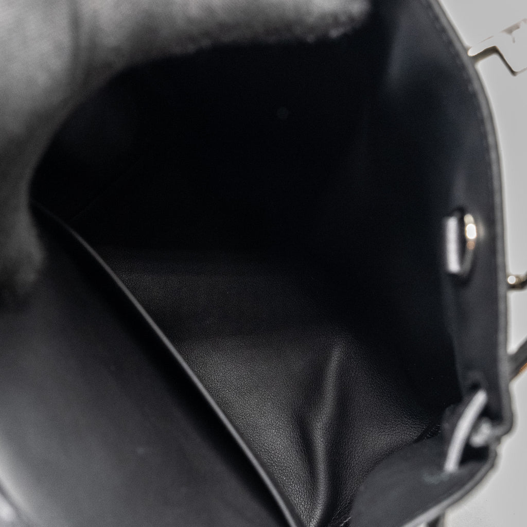 HERMES HAC A DOS PM BACKPACK TOGO BLACK SHW