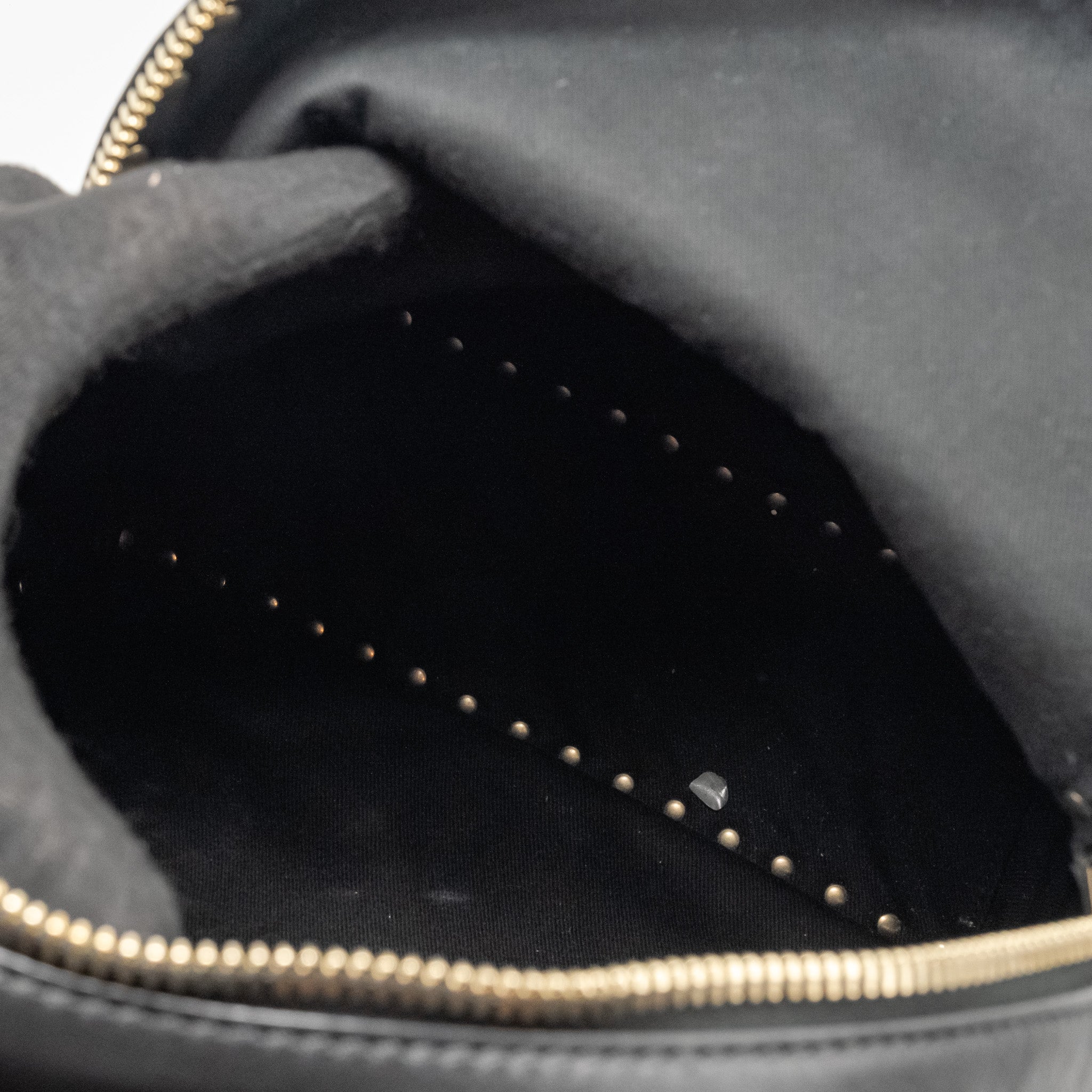 VALENTINO ROCKSTUD BACKPACK LEATHER BLACK GHW