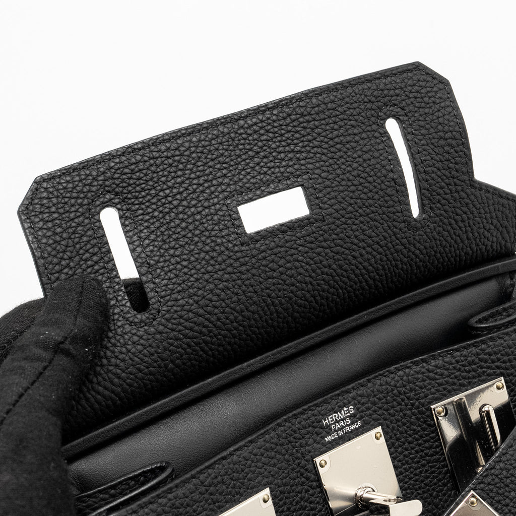 HERMES HAC A DOS PM BACKPACK TOGO BLACK SHW