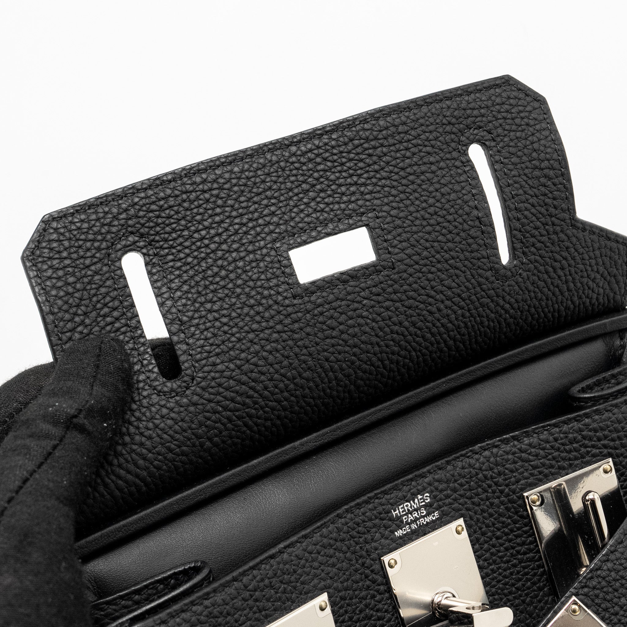 HERMES HAC A DOS PM BACKPACK TOGO BLACK SHW
