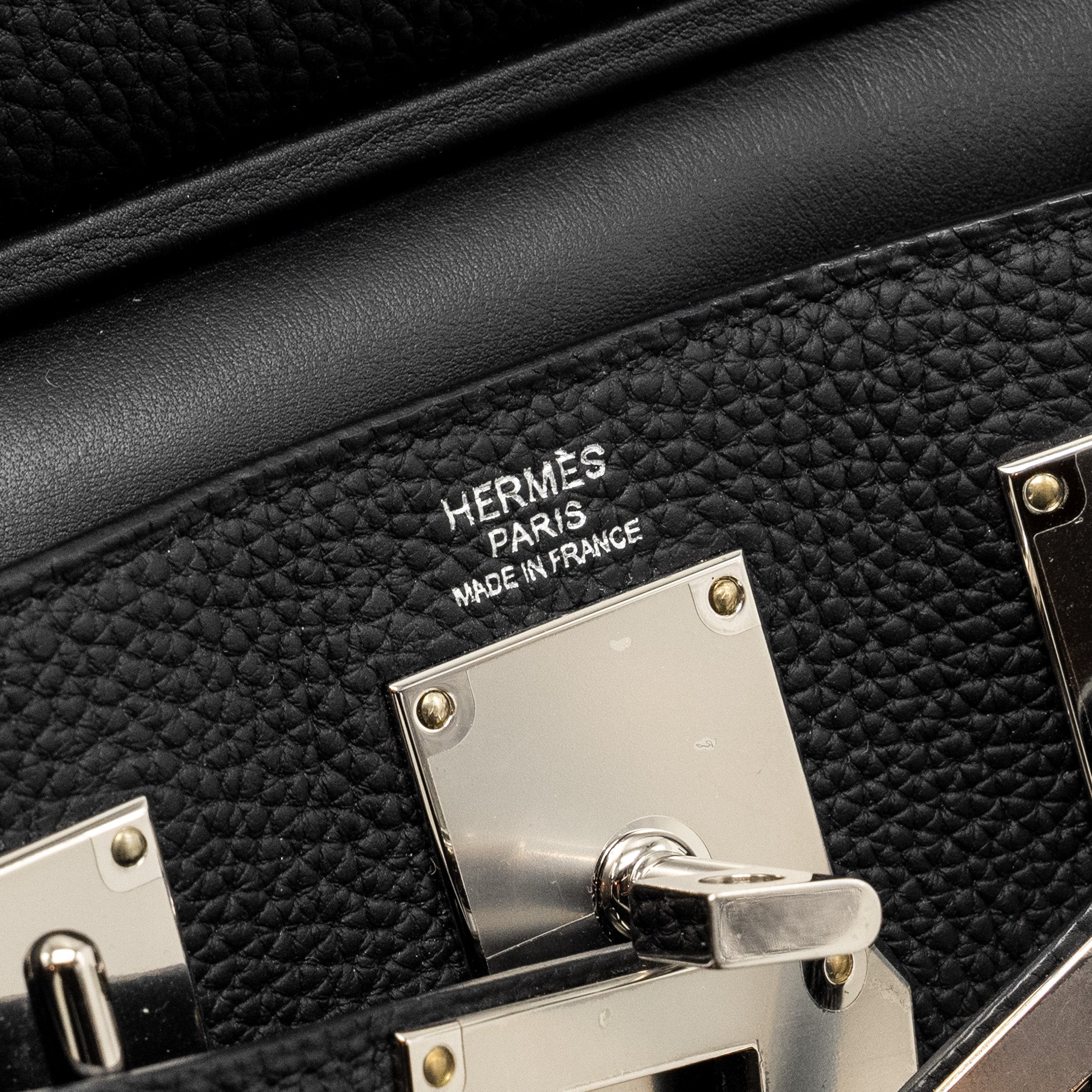 HERMES HAC A DOS PM BACKPACK TOGO BLACK SHW