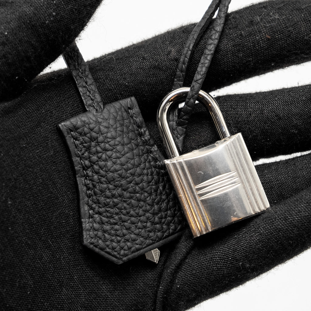 HERMES HAC A DOS PM BACKPACK TOGO BLACK SHW