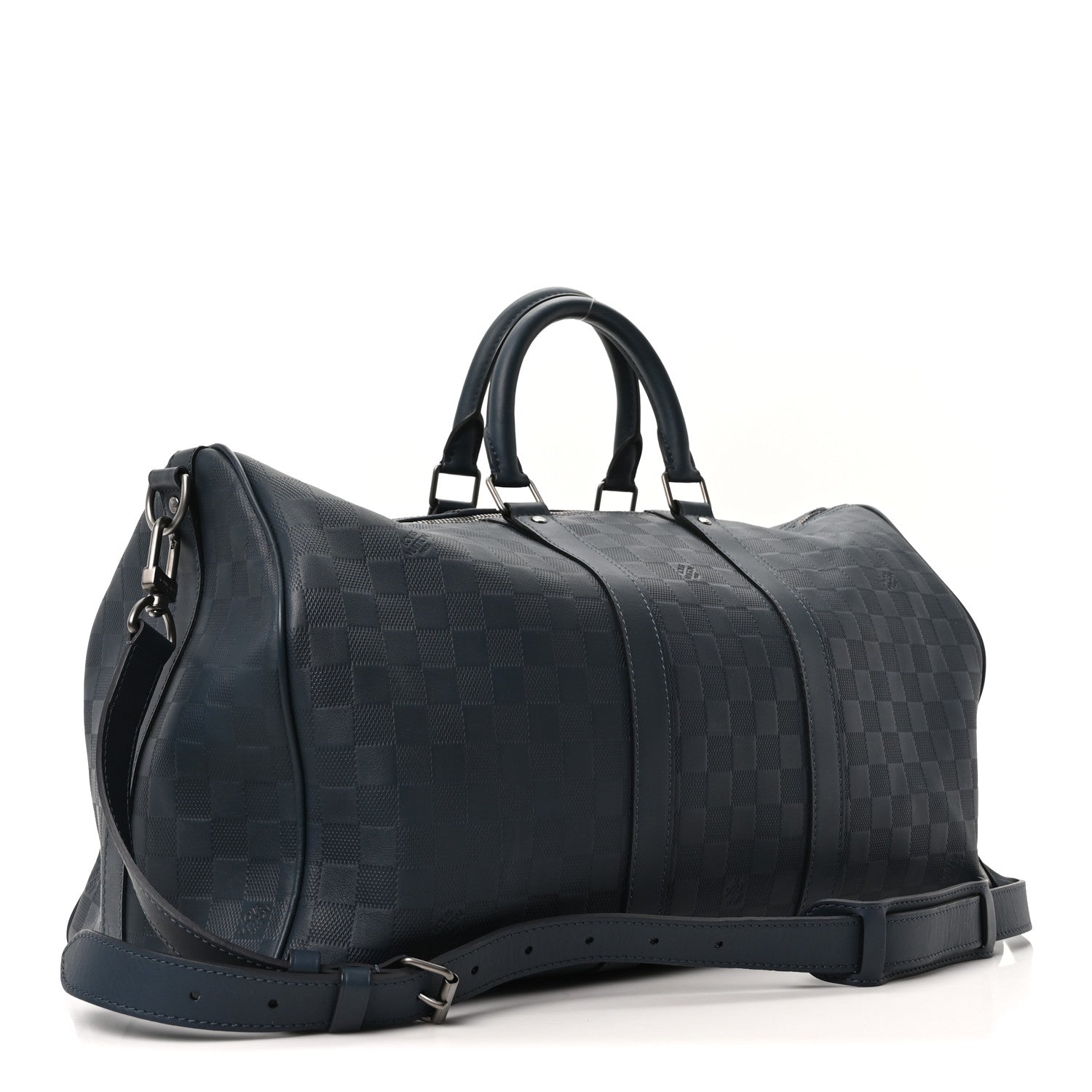 Damier Infini Keepall Bandouliere 45 Cosmos