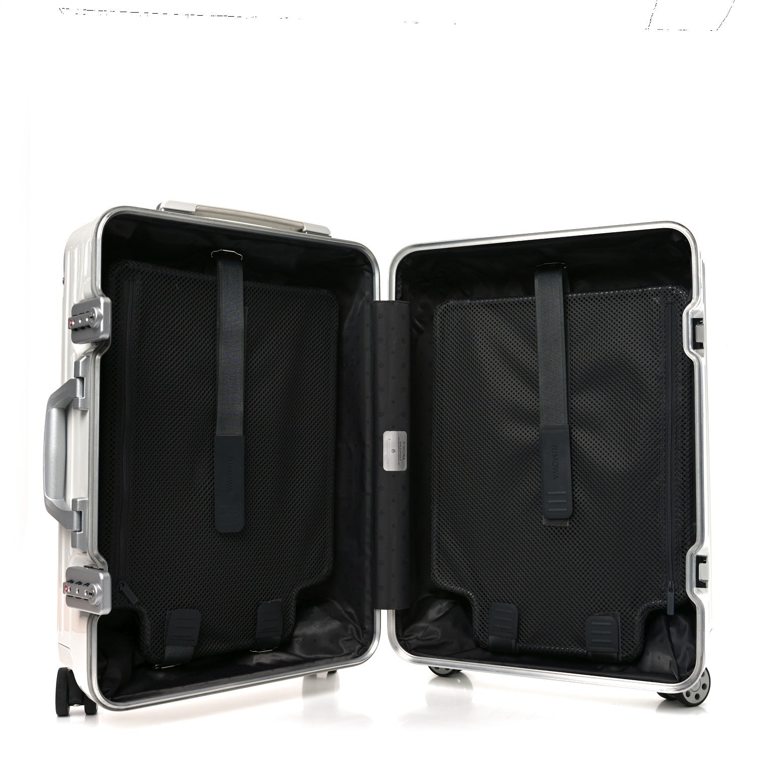 Rimowa Gloss Polycarbonate Aluminum Hybrid Cabin Gloss White