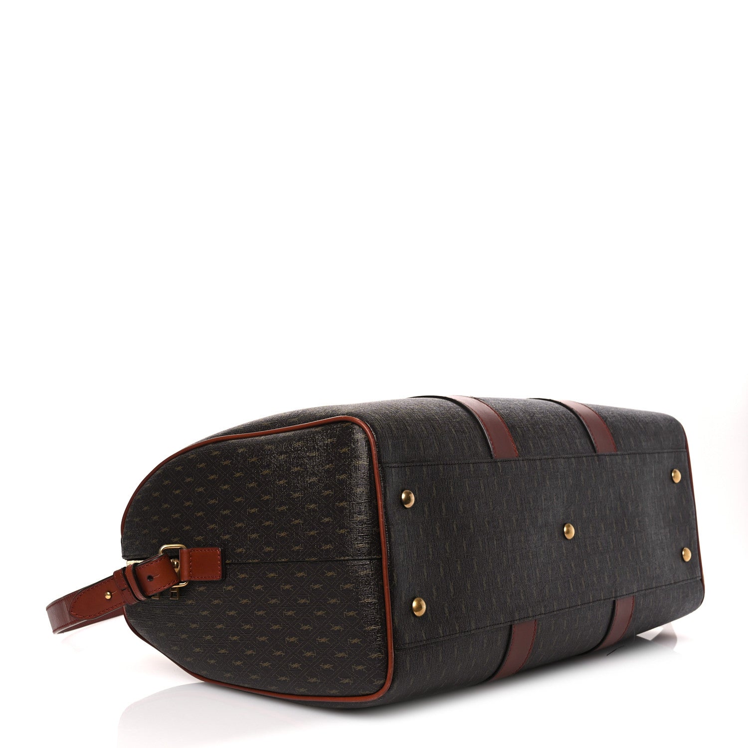 CANVAS SMOOTH CALFSKIN LE MONOGRAMME 48H DUFFLE CHESTNUT