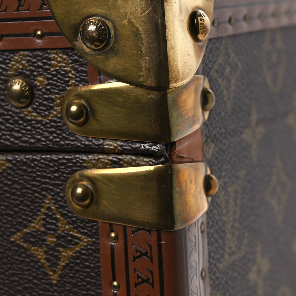 MONOGRAM BOITE BOUTEILLES ET GLACE BEAUTY TRAIN CASE