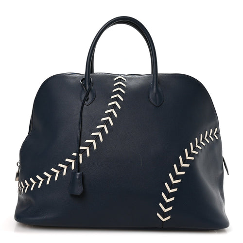 EVERCOLOR 1923 BOLIDE 45 BASEBALL BAG BLEU DE MALTE BLANC