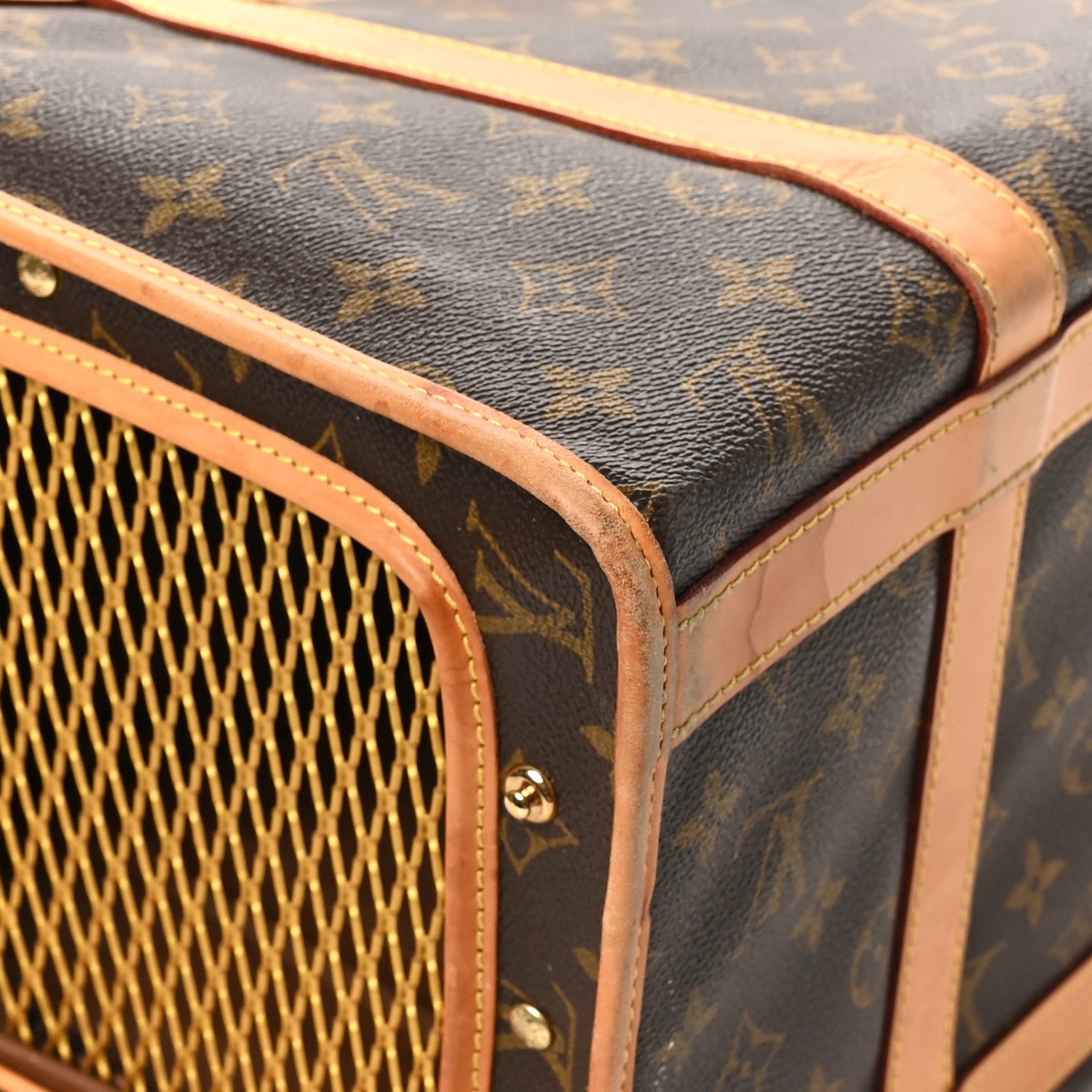 Monogram Sac Chien 40 Pet Carrier