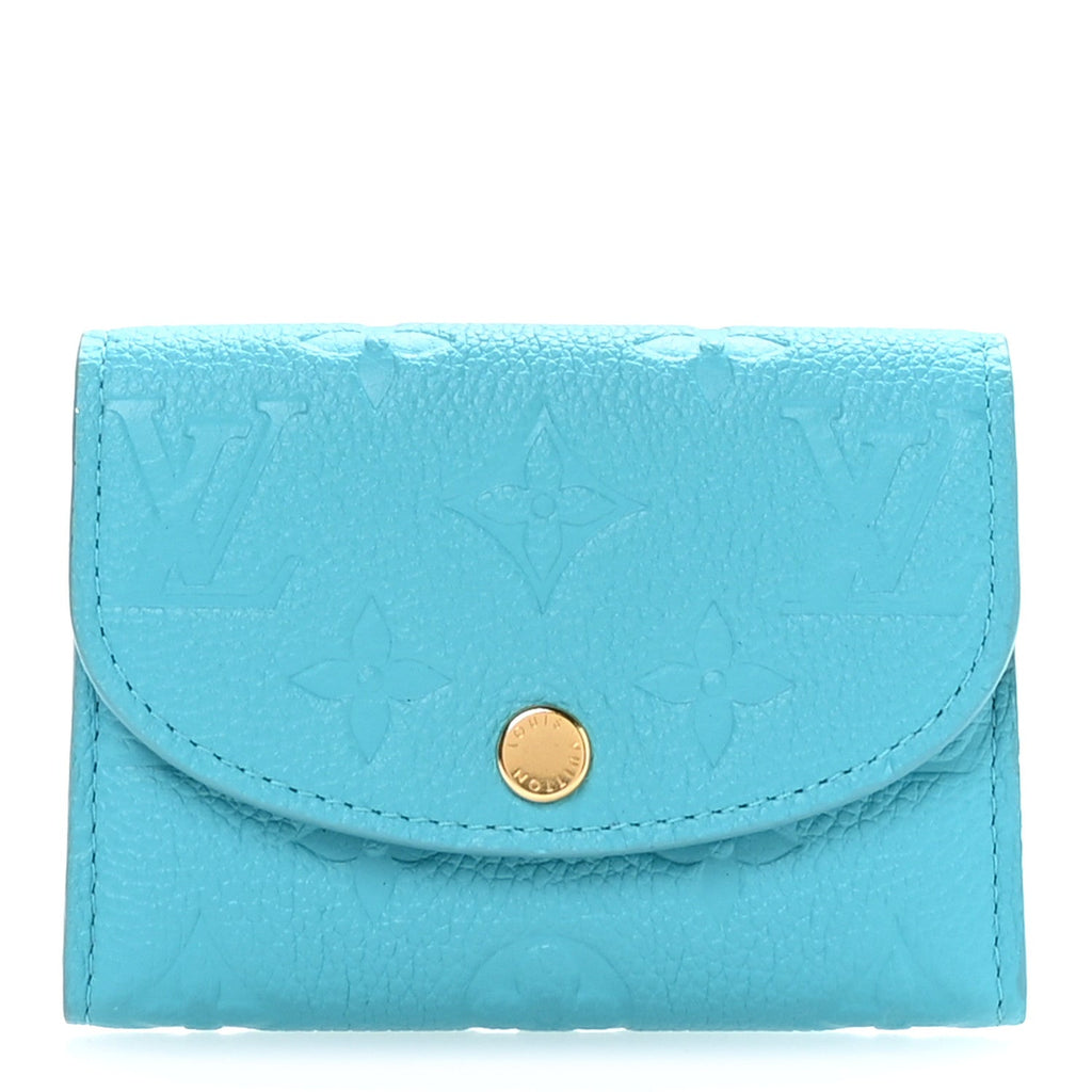 LV X TM Empreinte Rosalie Coin Purse Kabira Blue