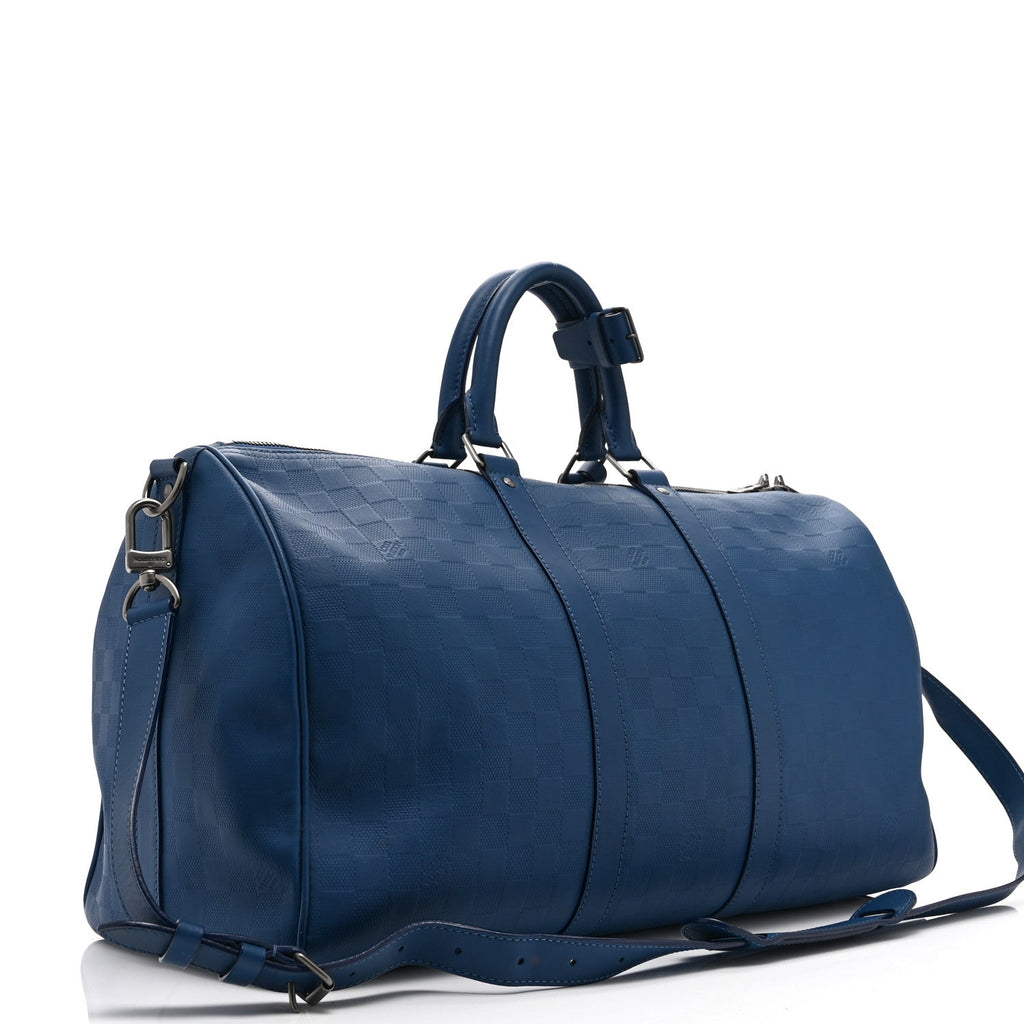 DAMIER INFINI KEEPALL BANDOULIERE 45 NEPTUNE