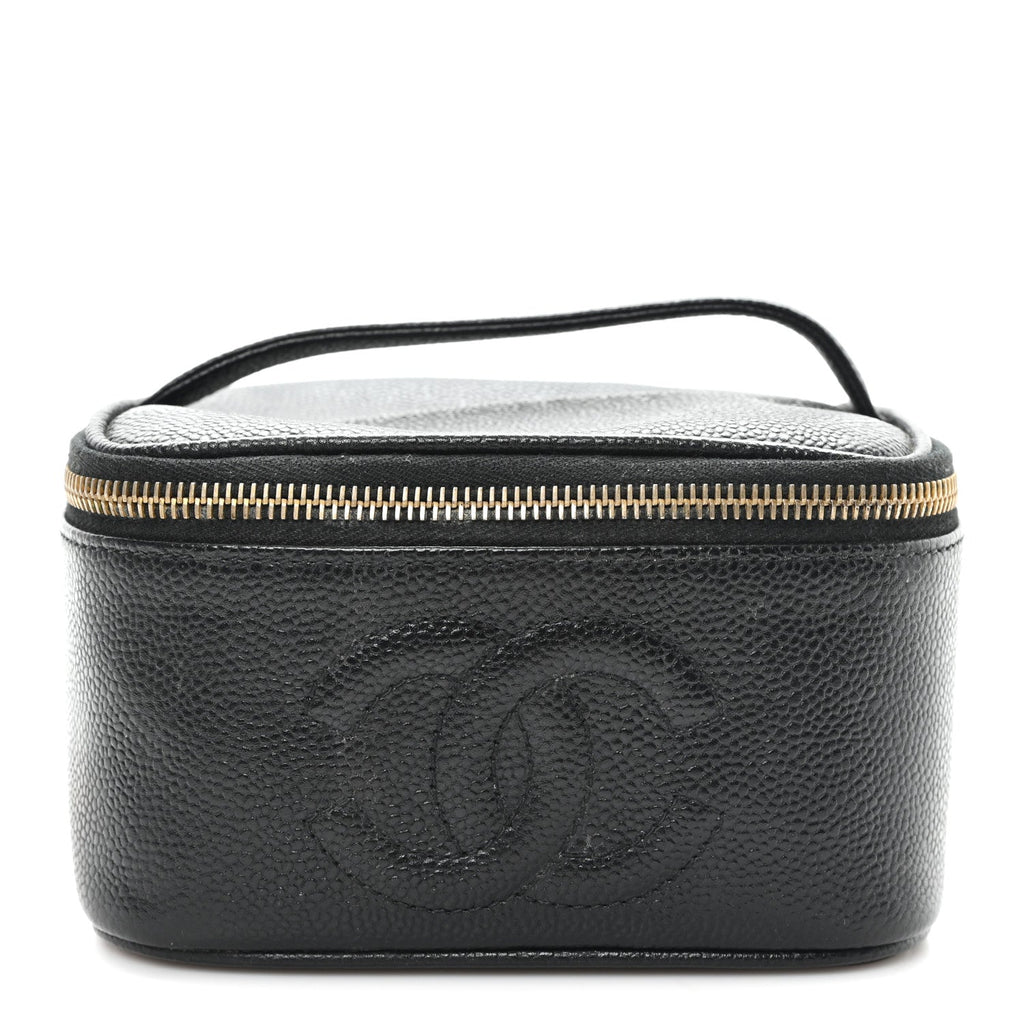 CAVIAR CC VANITY COSMETIC CASE BLACK