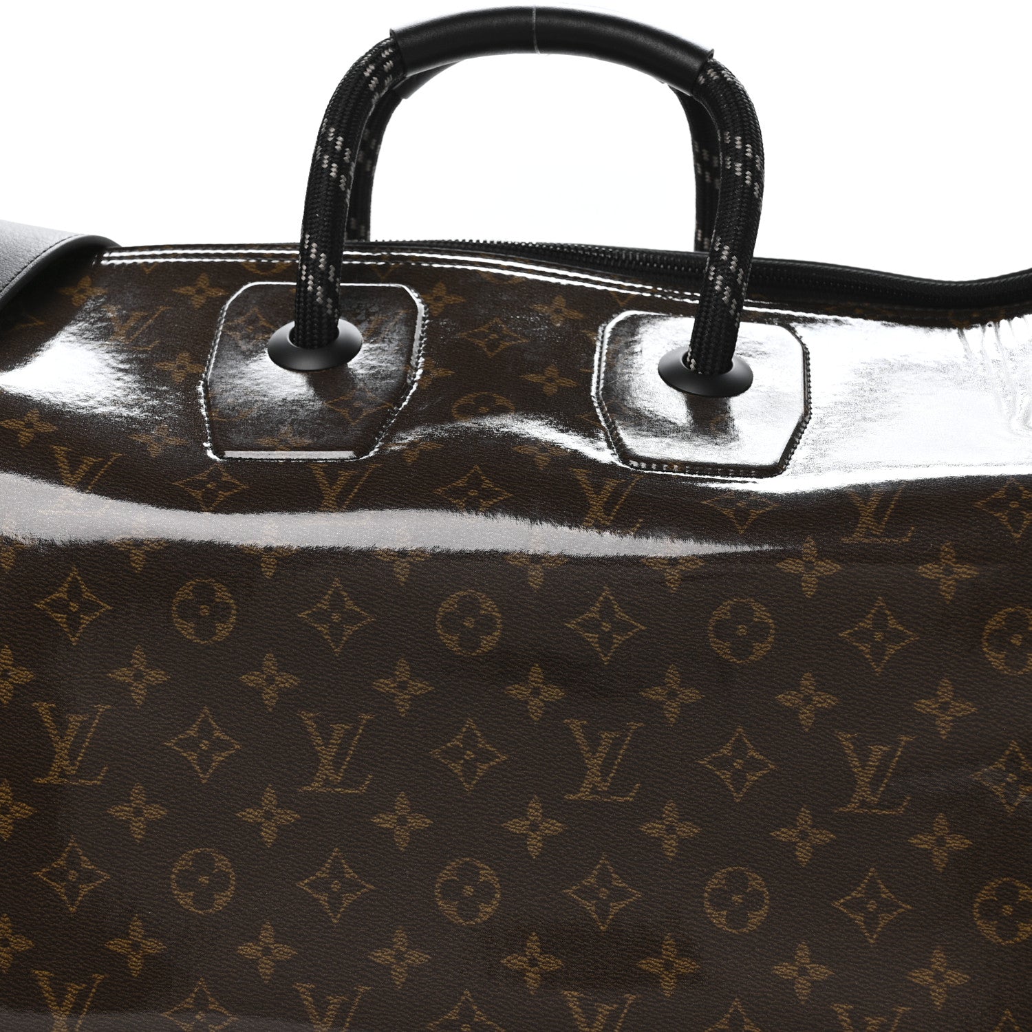 MONOGRAM GLAZE KEEPALL BANDOULIERE 50