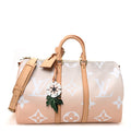 Monogram Giant By The Pool Keepall Bandouliere 45 Brume