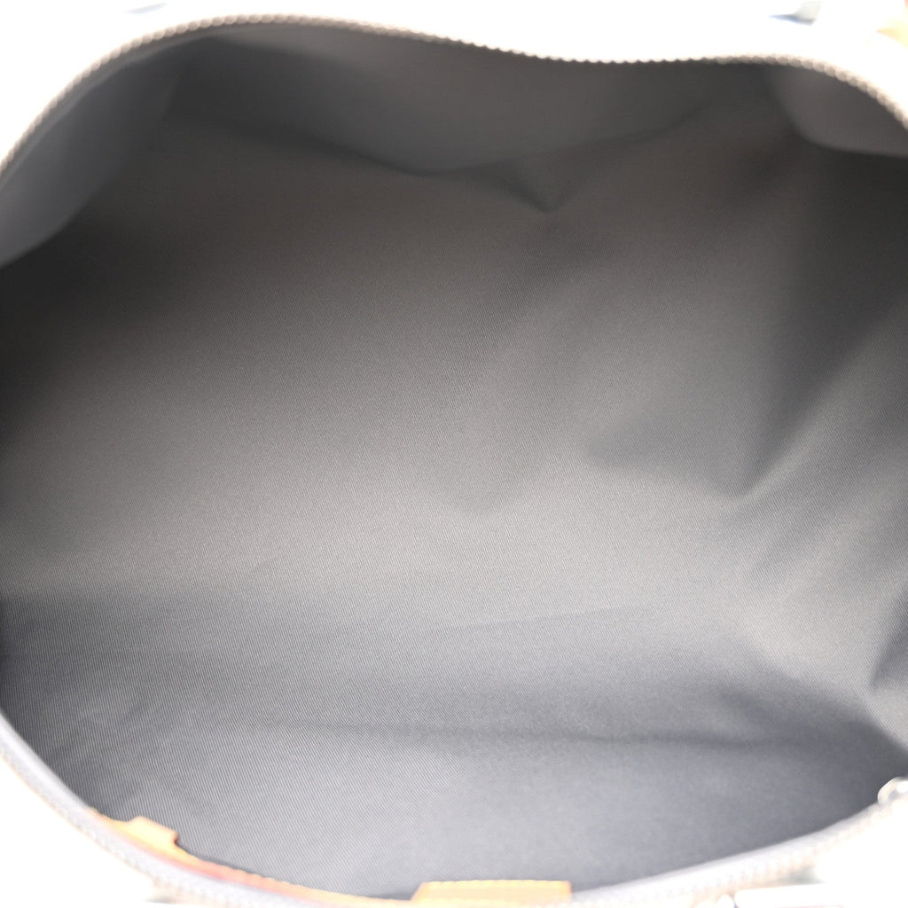 MONOGRAM MIRROR KEEPALL BANDOULIERE 50 SILVER
