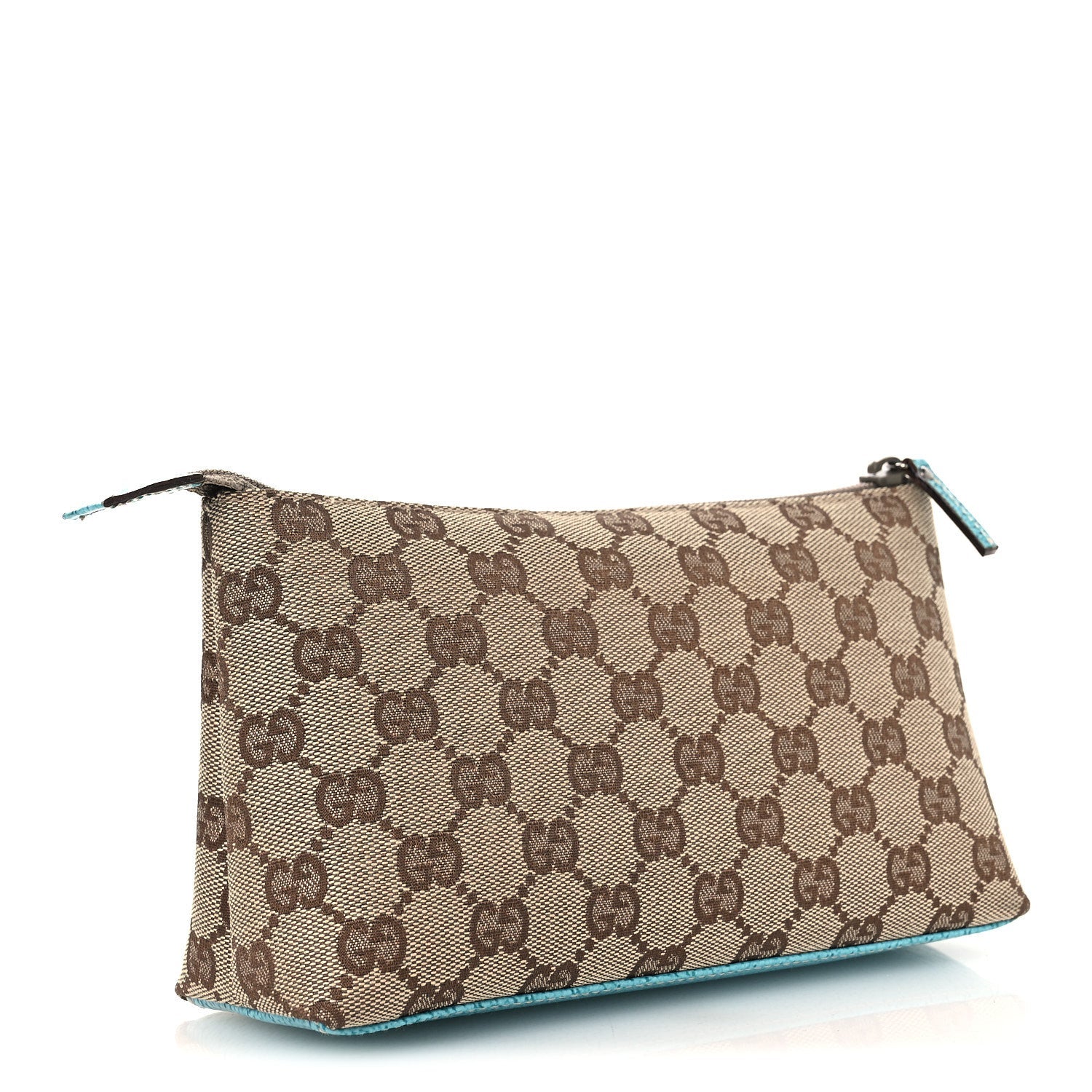 MONOGRAM GG COSMETIC CASE TURQUOISE