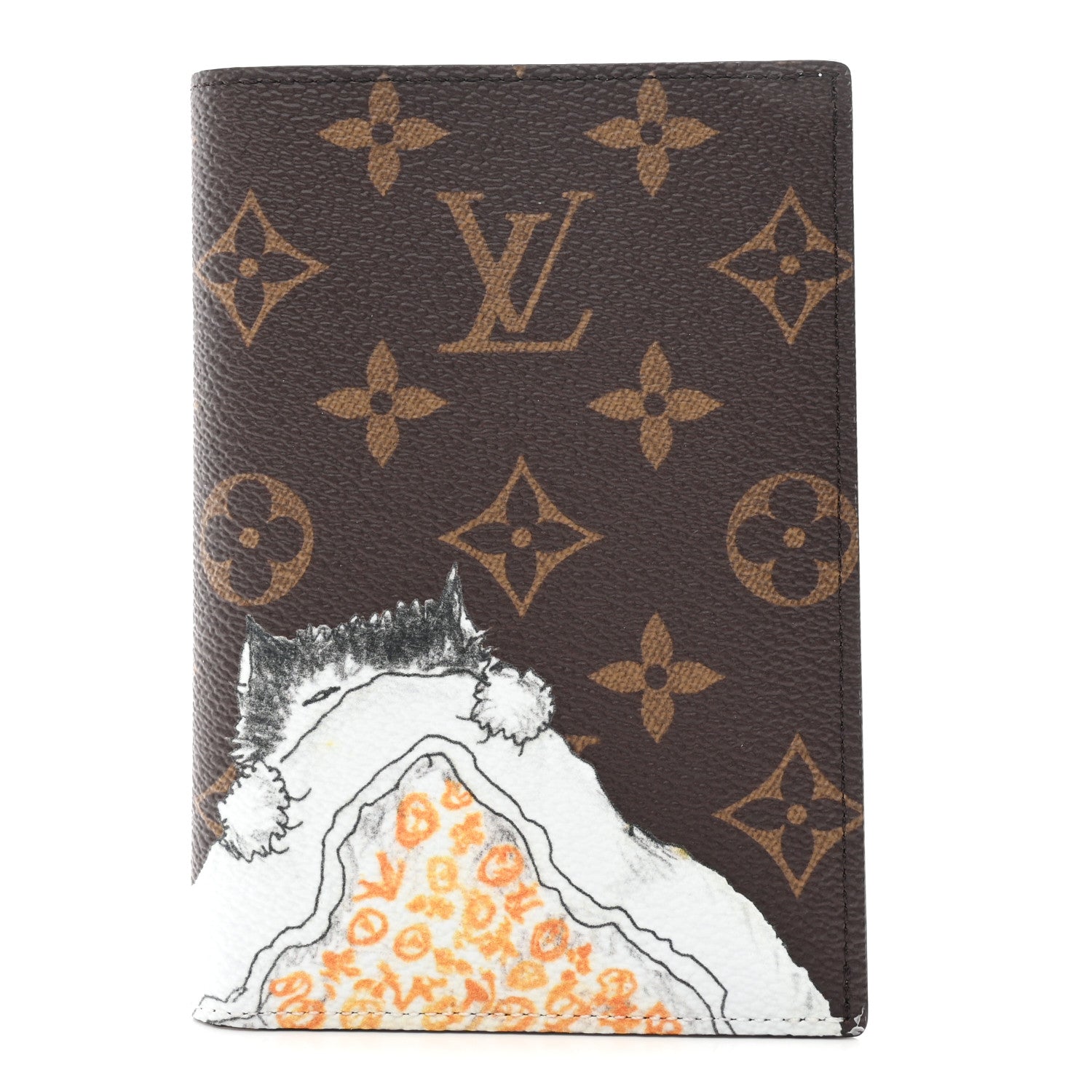 Monogram Travels With Grace Coddington Passport Cover
