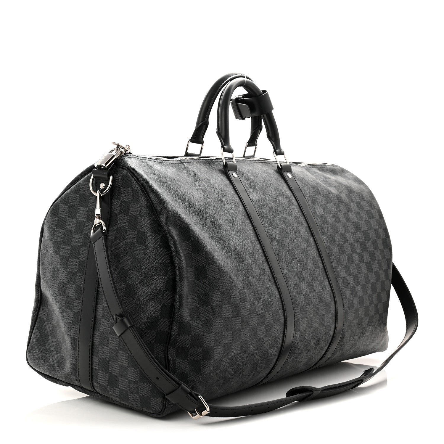 Damier Graphite Keepall Bandouliere 55