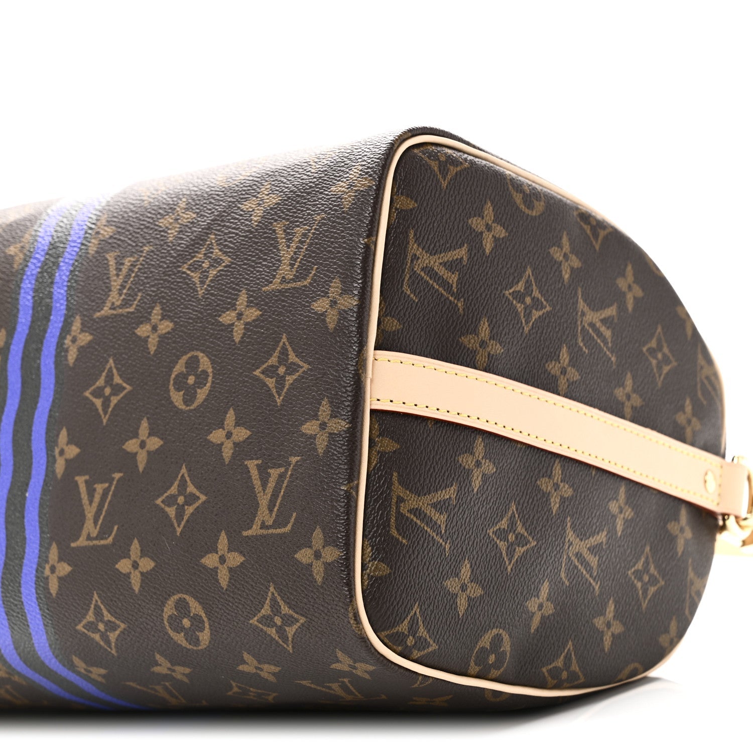 MON MONOGRAM SPEEDY BANDOULIERE 30 INDIGO BLUE KHAKI