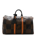 x Nigo Giant Damier Ebene Monogram Keepall Bandouliere 50