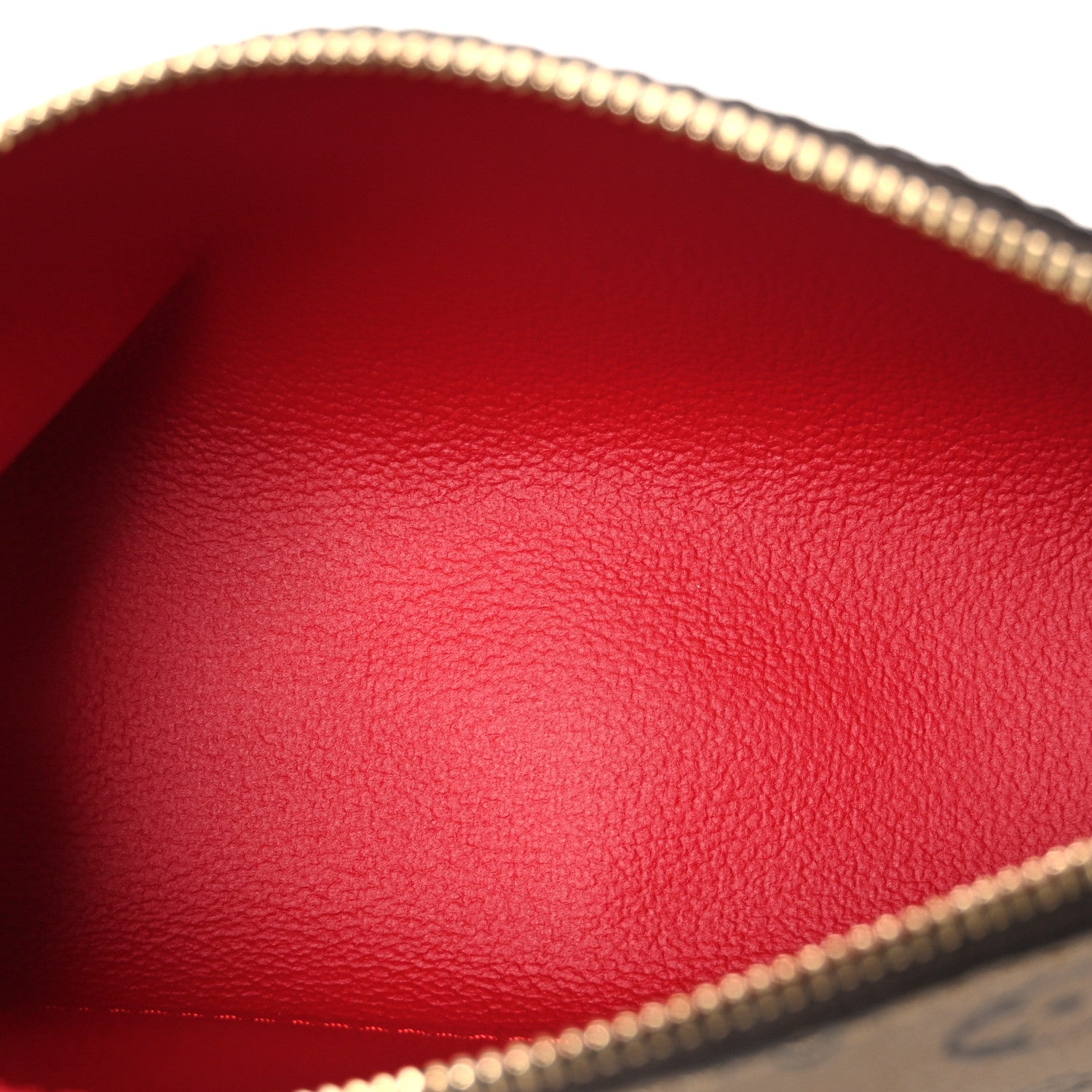REVERSE MONOGRAM COSMETIC POUCH