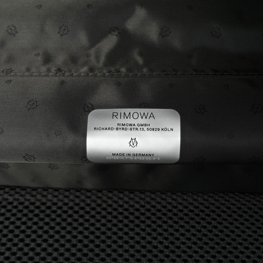 X TIFFANY Aluminum Classic Cabin Luggage Silver