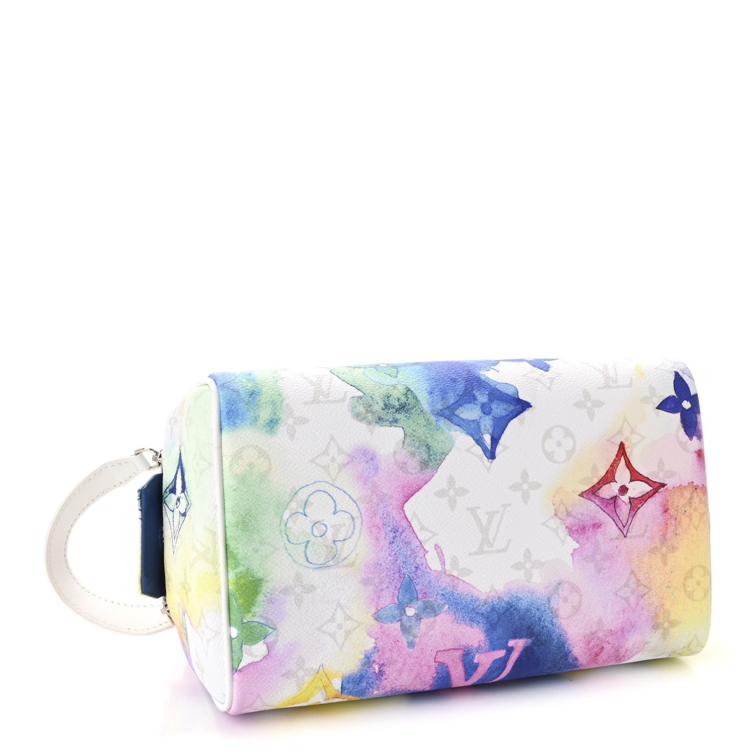Monogram Watercolor Dopp Kit Toilet Pouch Multicolor