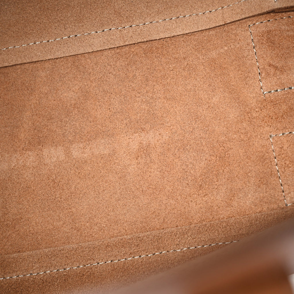 Natural Leather Cara Delevigne Convertible Satchel Oak