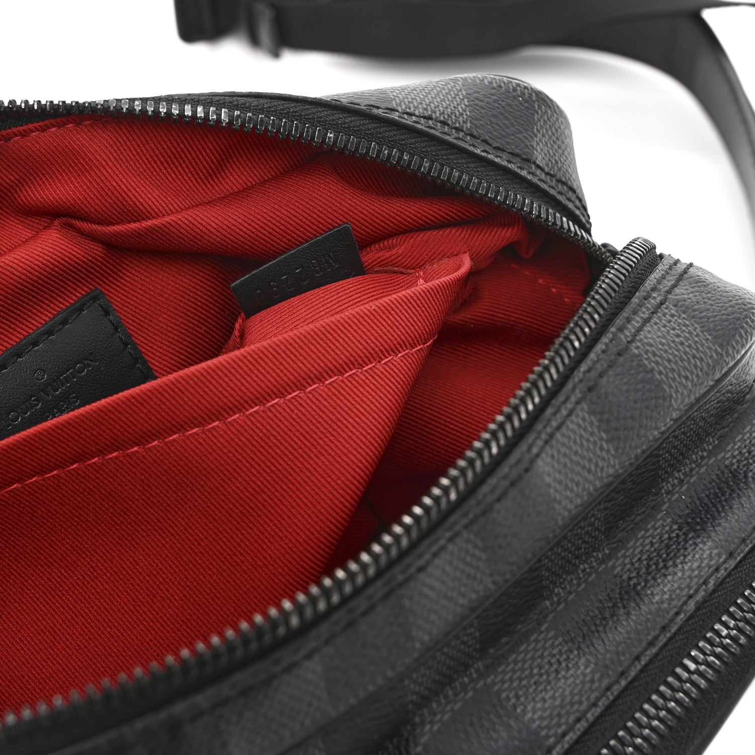 DAMIER GRAPHITE UTILITY MESSENGER