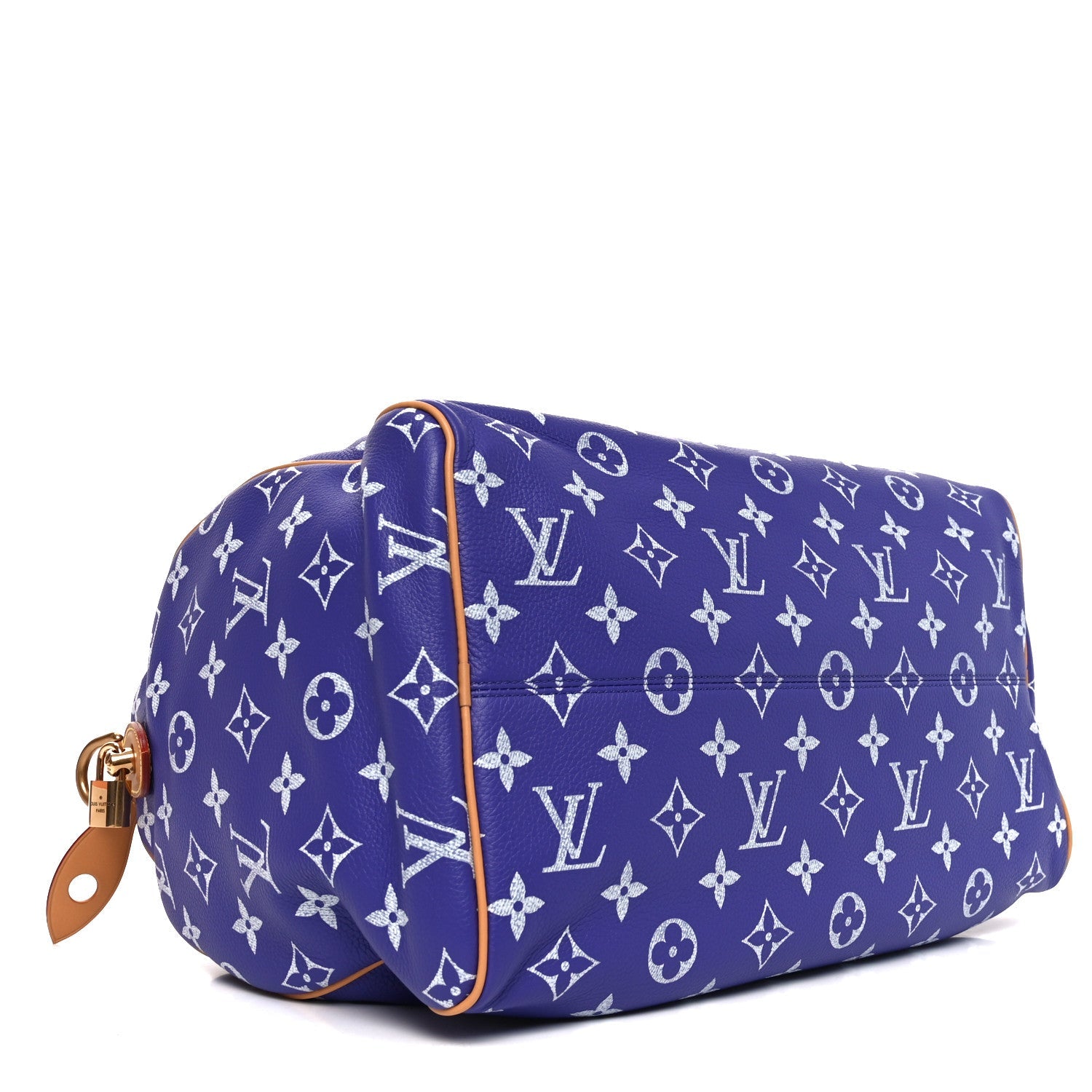 Calfskin Monogram Speedy P9 Bandouliere 40 Amethyst