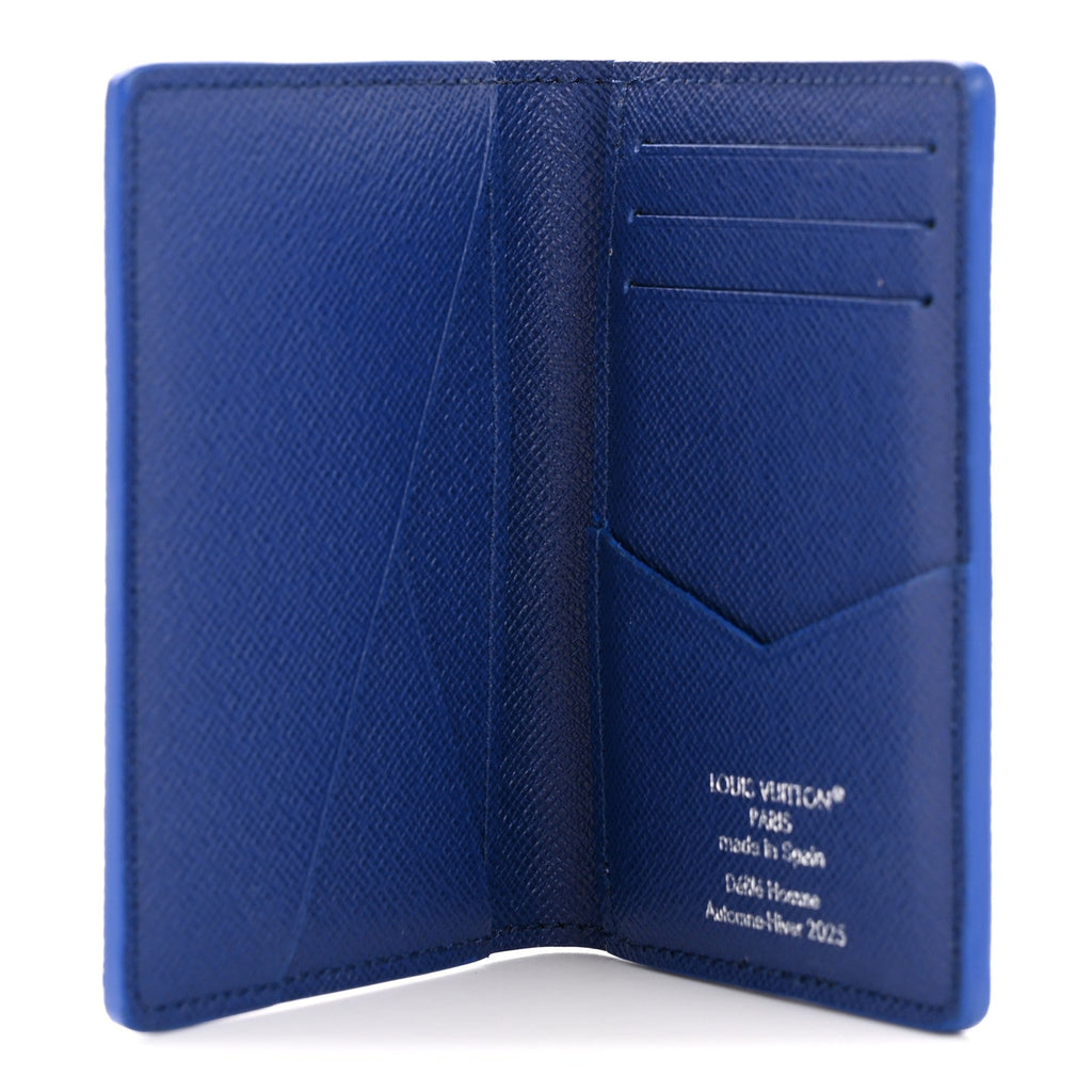 Monogram Japan Pocket Organizer Blue