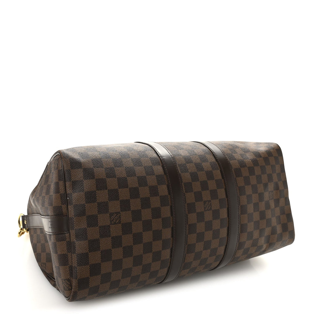 DAMIER EBENE KEEPALL BANDOULIERE 45