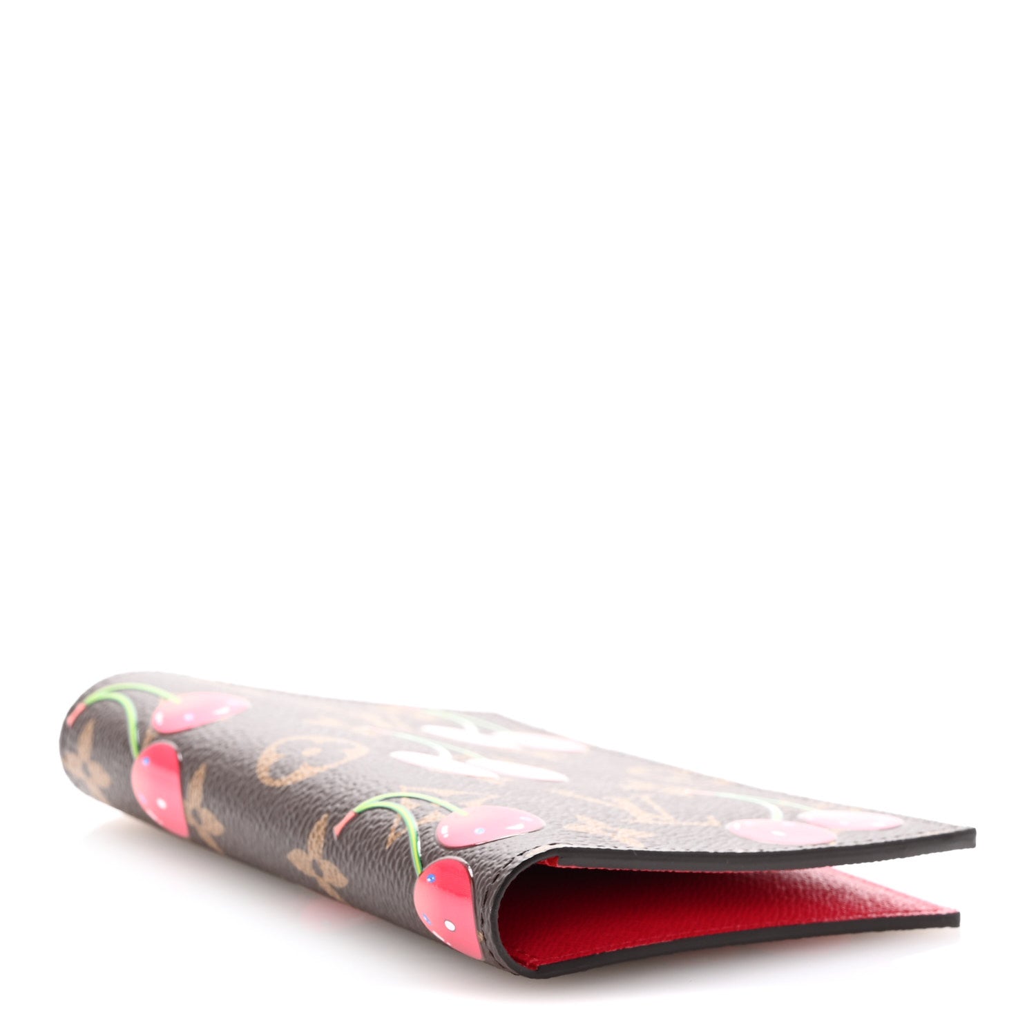 LV X TM MONOGRAM CERISES PASSPORT COVER