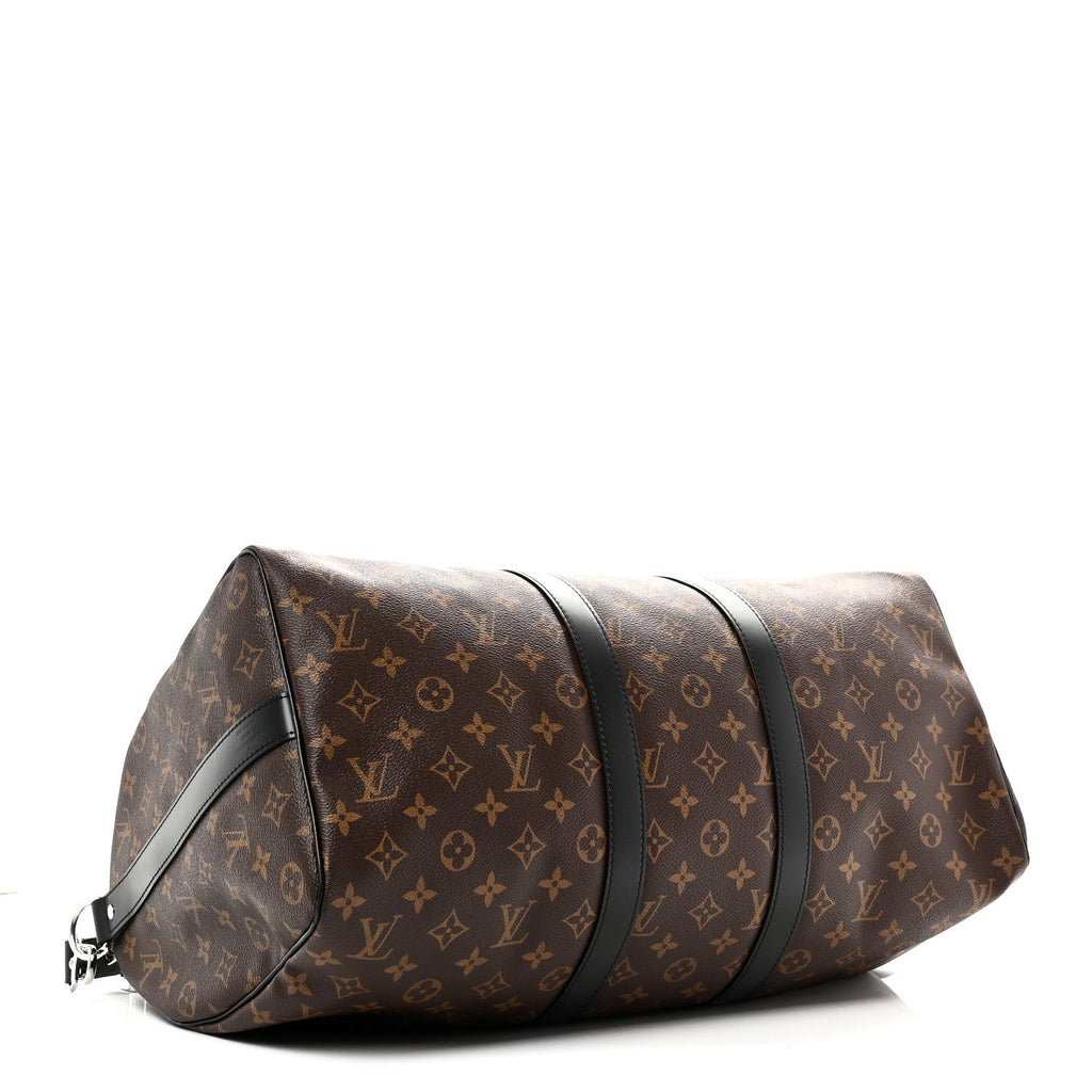 MONOGRAM MACASSAR KEEPALL BANDOULIERE 45