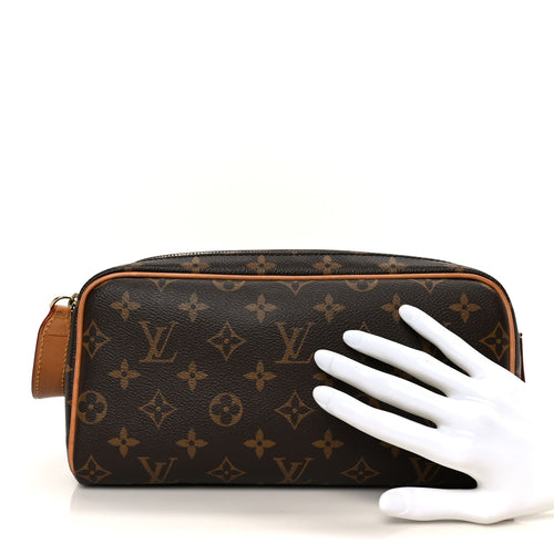 MONOGRAM DOPP KIT TOILET POUCH