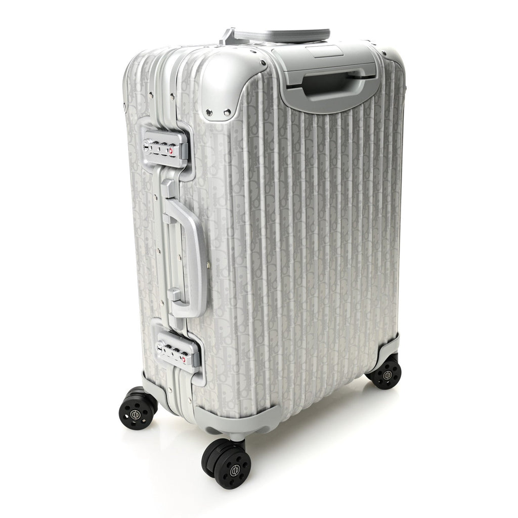 X RIMOWA Aluminum Gradient Cabin Luggage Silver