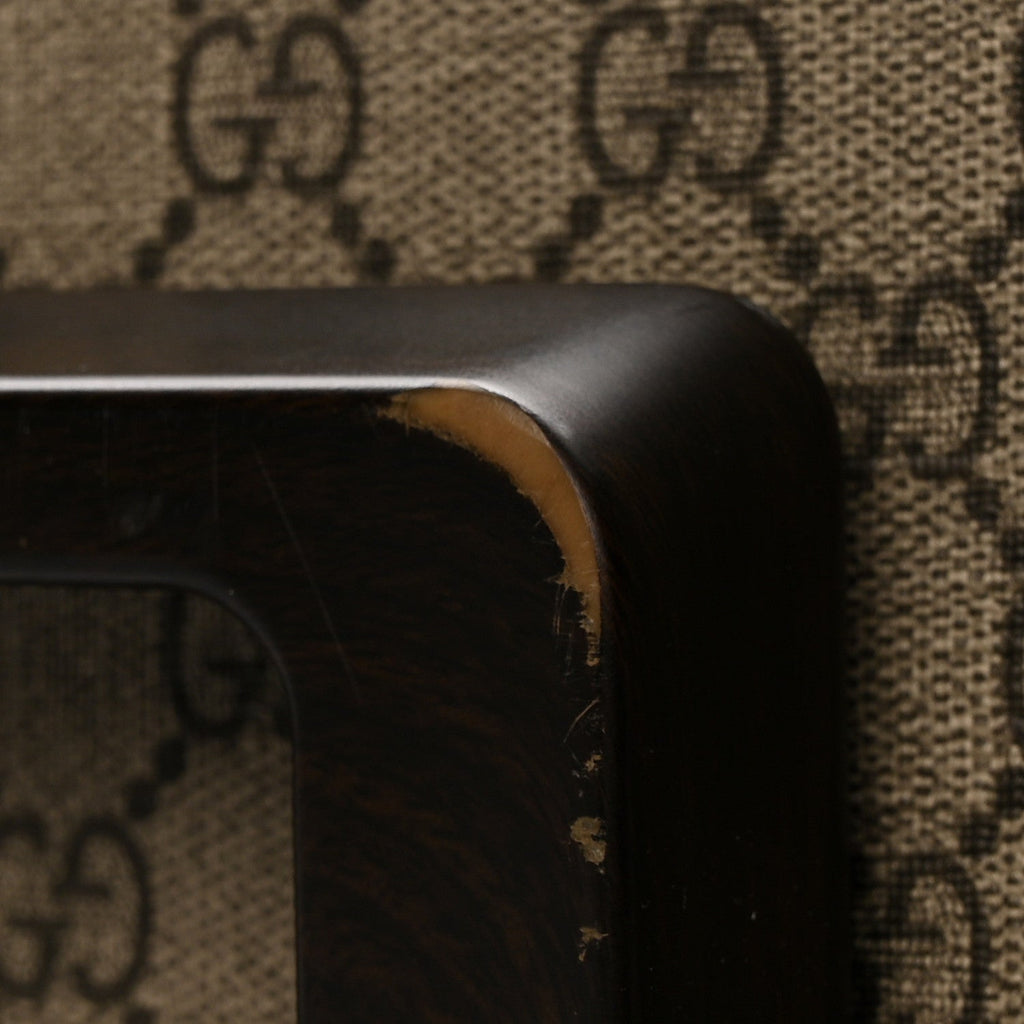 Supreme Monogram Medium Globe-Trotter Suitcase Brown