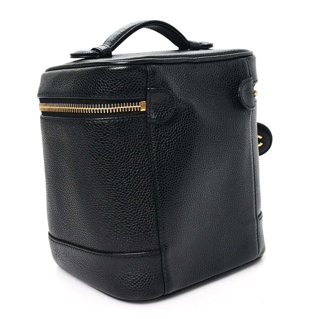 CAVIAR VANITY COSMETIC CASE BLACK